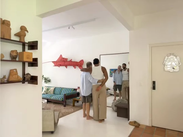 Ex-GNT, arquiteto Maurício Arruda abre apartamento de férias no Rio por Reprodução/Instagram/Lufe Gomese