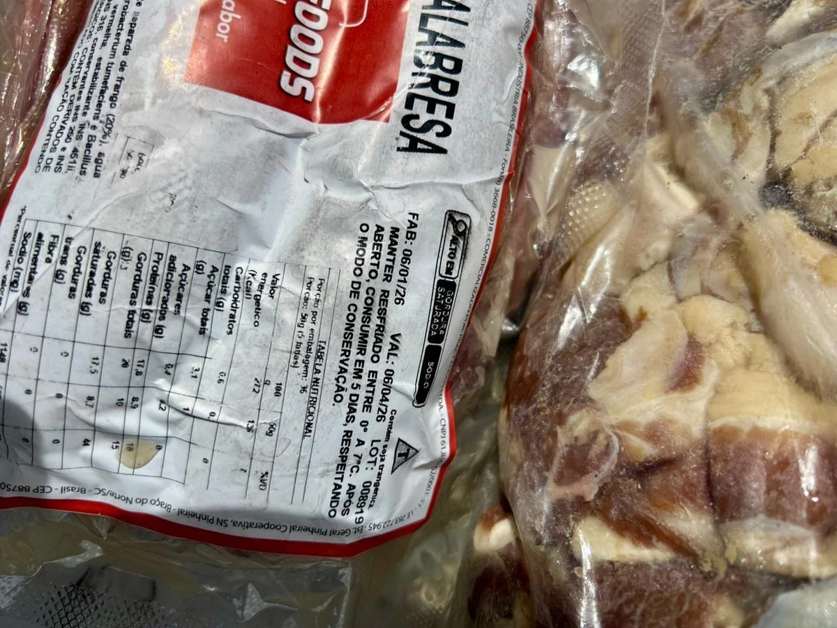 Itens foram retirados de estabelecimento comercial pela Vigilância Sanitária por Divulgação