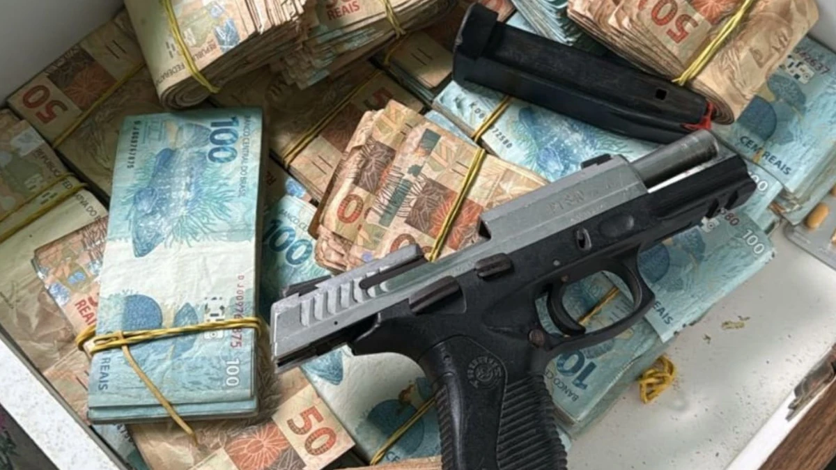 Material apreendido em rinha de galo em Salvador