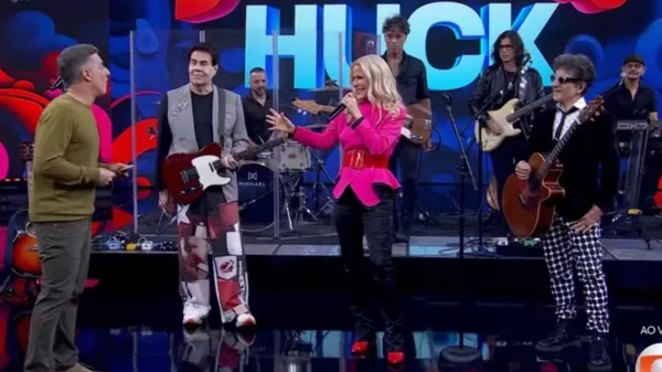 Paula Toller, George Israel e Bruno Fortunato se reencontram como Kid Abelha para a turnê de estádios 'Eu Tive Um Sonho' em 2026 por Reprodução/TV Globo