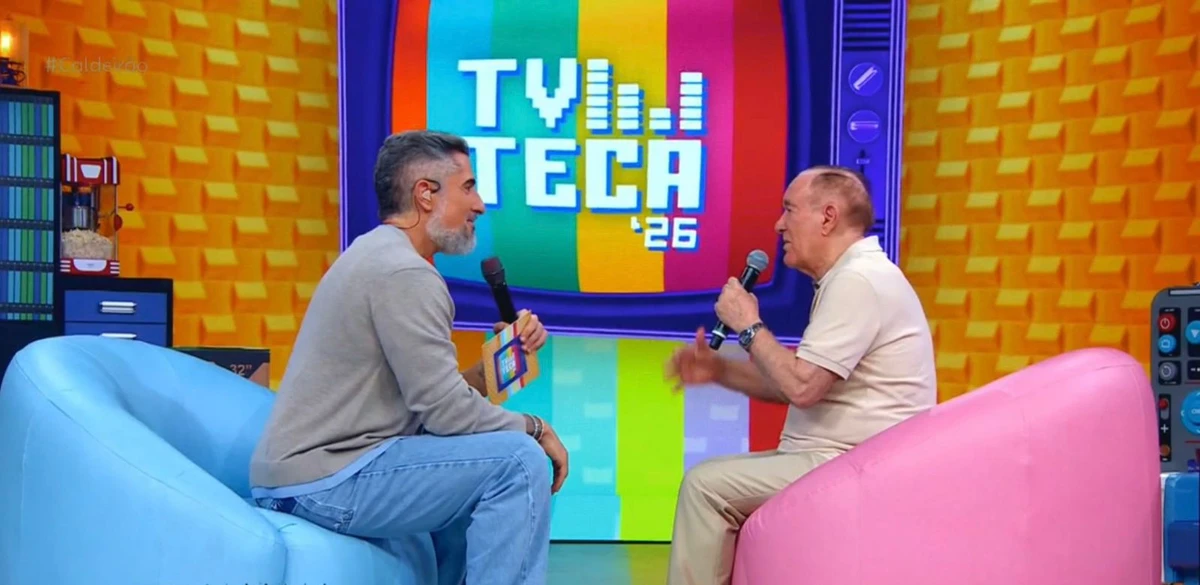 Renato Aragão recebe homenagem no programa "Caldeirão com Mion" por Reprodução/ Globoplay