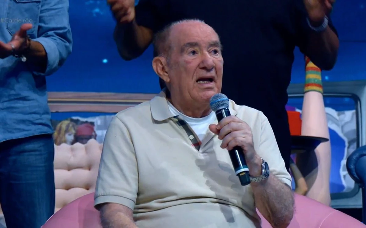 Renato Aragão recebe homenagem no programa "Caldeirão com Mion" por Reprodução/ Globoplay