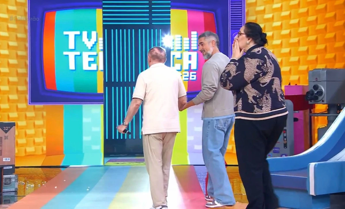 Renato Aragão recebe homenagem no programa "Caldeirão com Mion" por Reprodução/ Globoplay