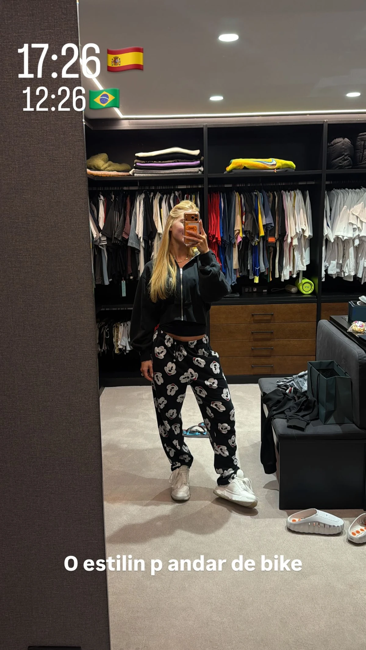 Virginia Fonseca com look criticado por Vini Jr por Reprodução/Instagram