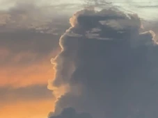 Imagem - Fenômeno no céu: nuvem em formato de Jesus impressiona; veja vídeo