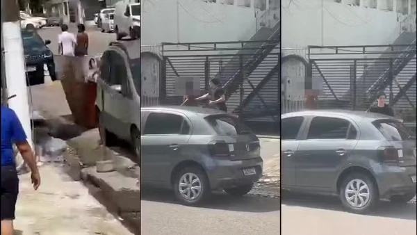 Estudantes foram filmados agredindo homem em situação de rua