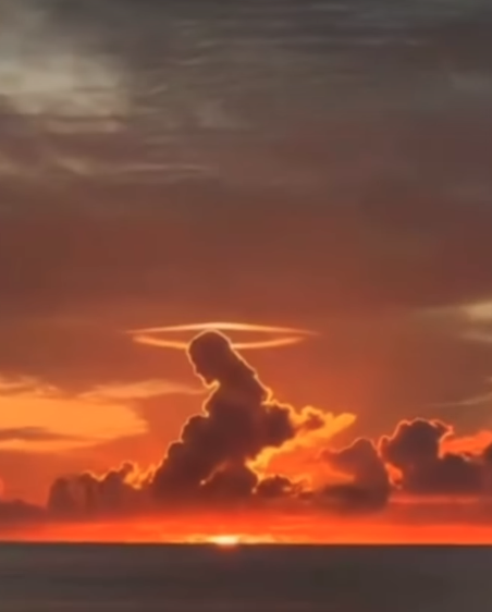 Registro foi captado por influenciadora por Reprodução | Redes Sociais