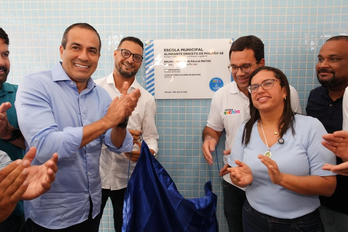 Nova escola municipal em Salvador por Betto Jr./Secom PMS