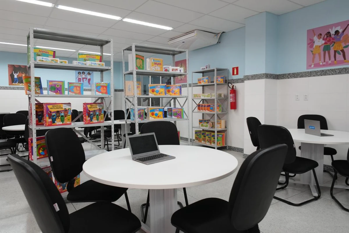 Nova escola municipal em Salvador por Betto Jr./Secom PMS