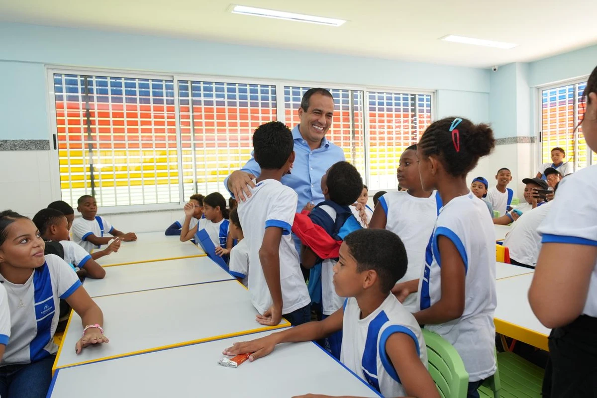 Nova escola municipal em Salvador por Betto Jr./Secom PMS