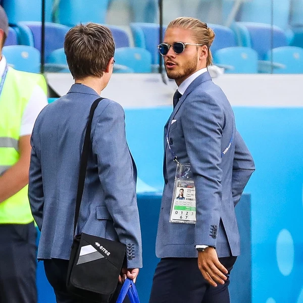 Rúrik Gíslason em 2018, quando ainda atuava pela seleção da Islândia por Reprodução/Instagram