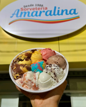 Sorveteria Amaralina por Divulgação