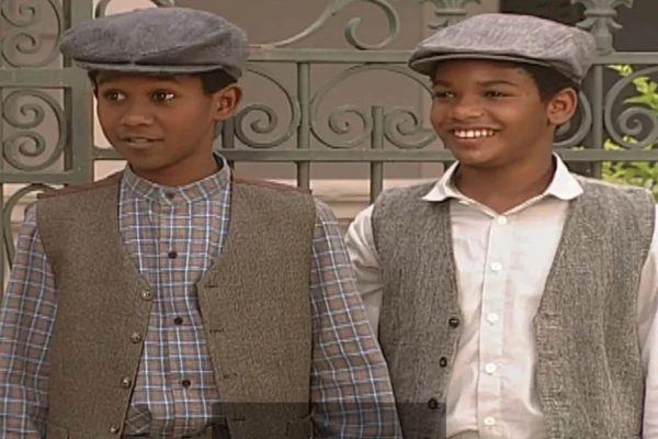 Tiziu e José Alceu em 'Terra Nostra'