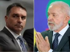 Imagem - Quaest: Flávio Bolsonaro aparece numericamente à frente de Lula pela primeira vez no 2° turno