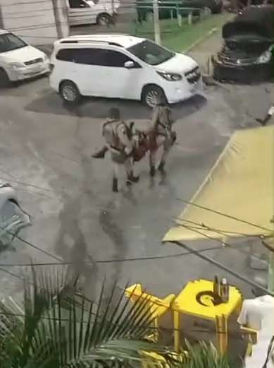 Ação policial terminou com PM morto e dois suspeitos feridos por Reprodução