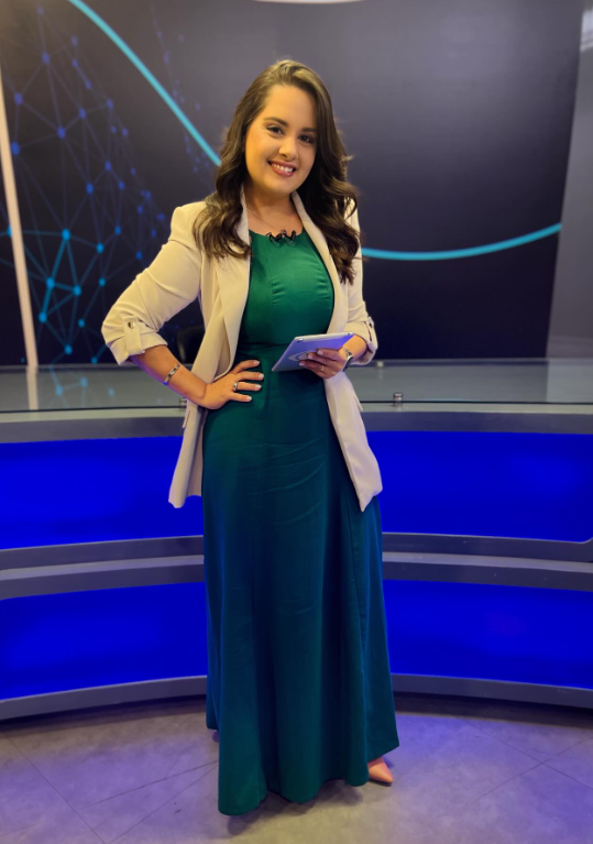 Repórter da Band Minas por Reprodução | Redes Sociais