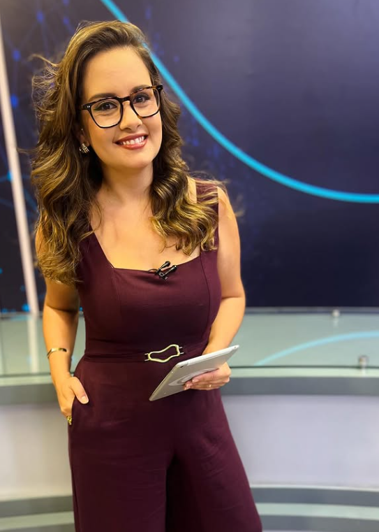 Repórter da Band Minas por Reprodução | Redes Sociais