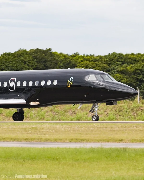 Avião de Neymar por Popinga Aviation