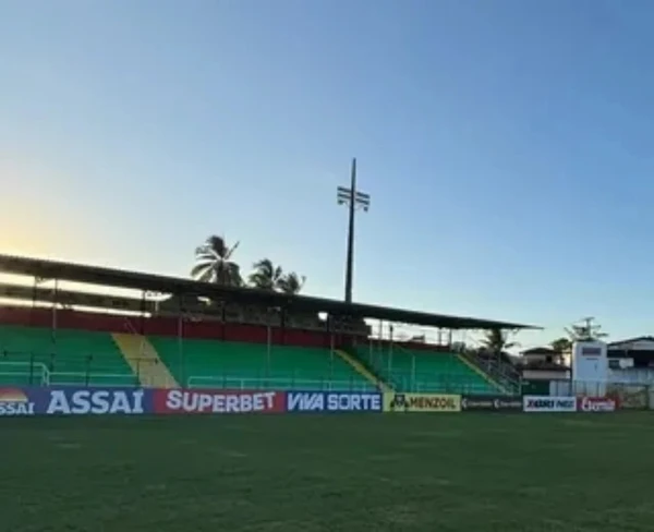 Estádio Municipal Agnaldo Bento dos Santos, em Porto Seguro por Reprodução
