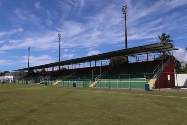 Estádio Municipal Agnaldo Bento dos Santos, em Porto Seguro por Reprodução