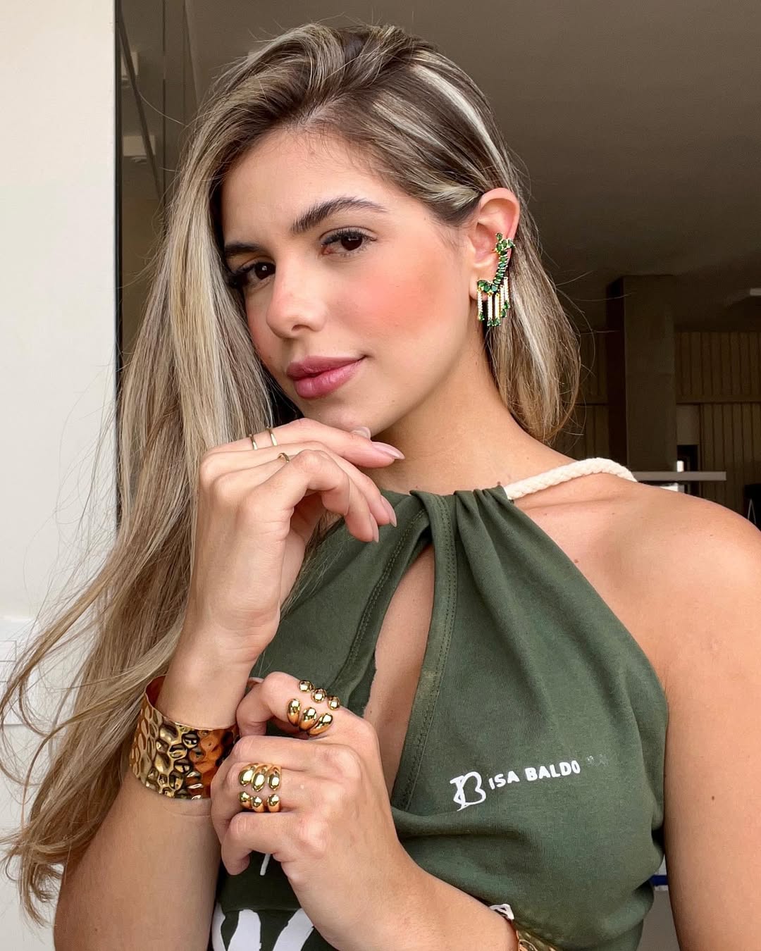 Giovana Abdala foi baleada durante confusão por Reprodução