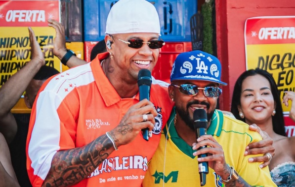 Léo Santana e Diggo por Reprodução/Redes Sociais 