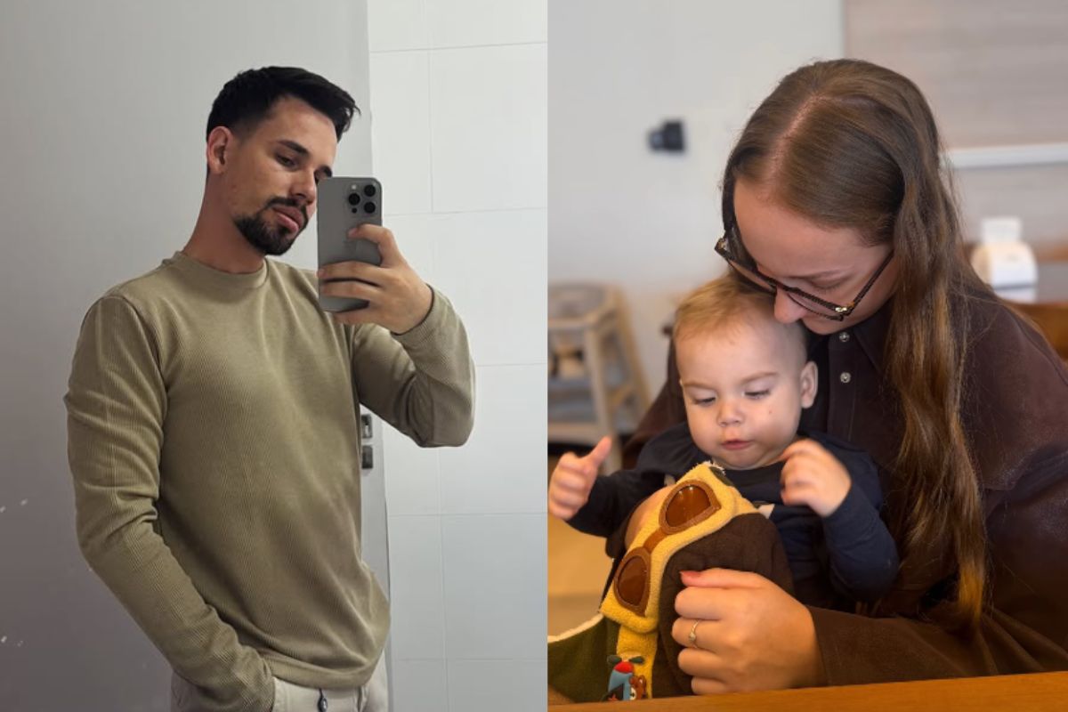 Embora a identidade da moça ainda seja mantida em segredo, Lucas confirmou que está se permitindo ser feliz novamente. Segundo ele, o que mais pesou na decisão foi ver como a nova parceira acolheu sua história e, principalmente, como tem se dedicado ao pequeno "TuTu" por Reprodução | Redes Sociais