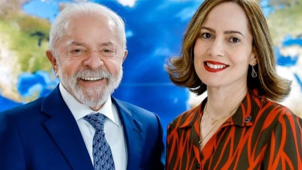 Lula e Ana Cristina Viana 