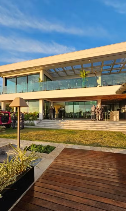 Mansão fica em Itupeva (SP) por Reprodução