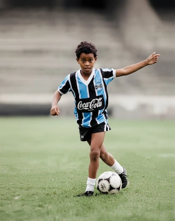 Ronaldinho Gaúcho na série da Netflix por Reprodução/Redes Sociais