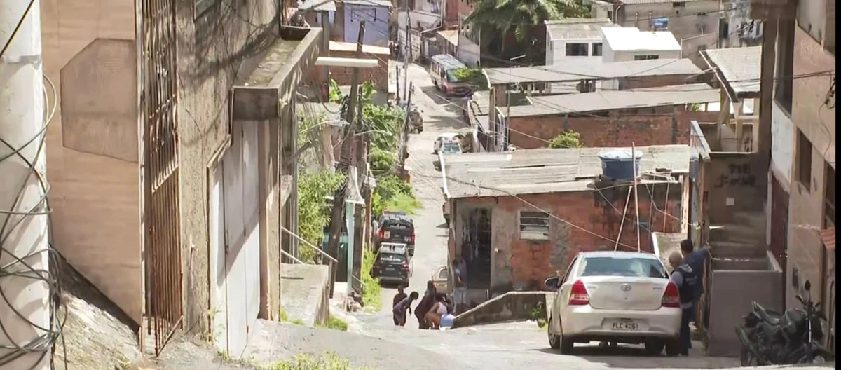 Rua onde crime aconteceu por Reprodução