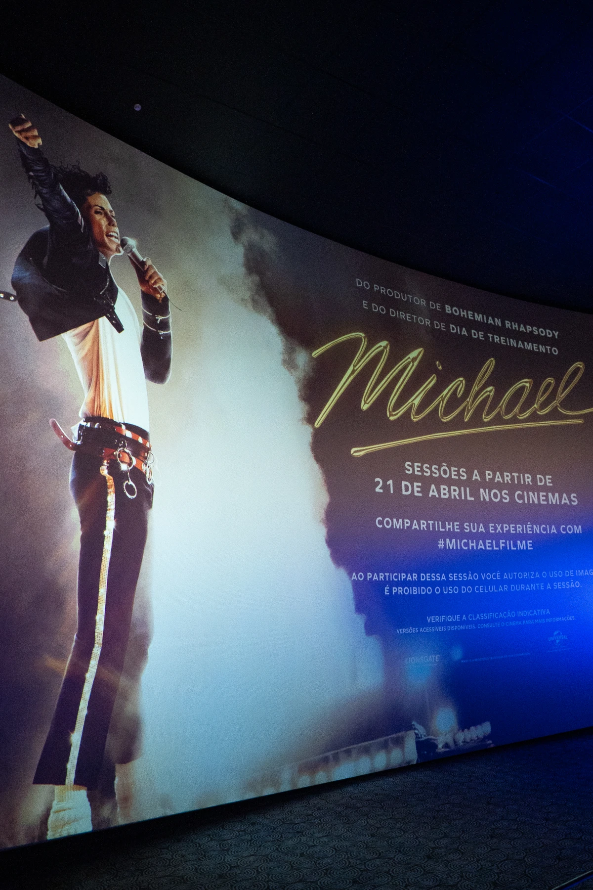 Salvador celebrou o legado de Michael Jackson na pré-estreia de Michael, cinebiografia que estreia dia 23 de abril nos cinemas por Divulgação