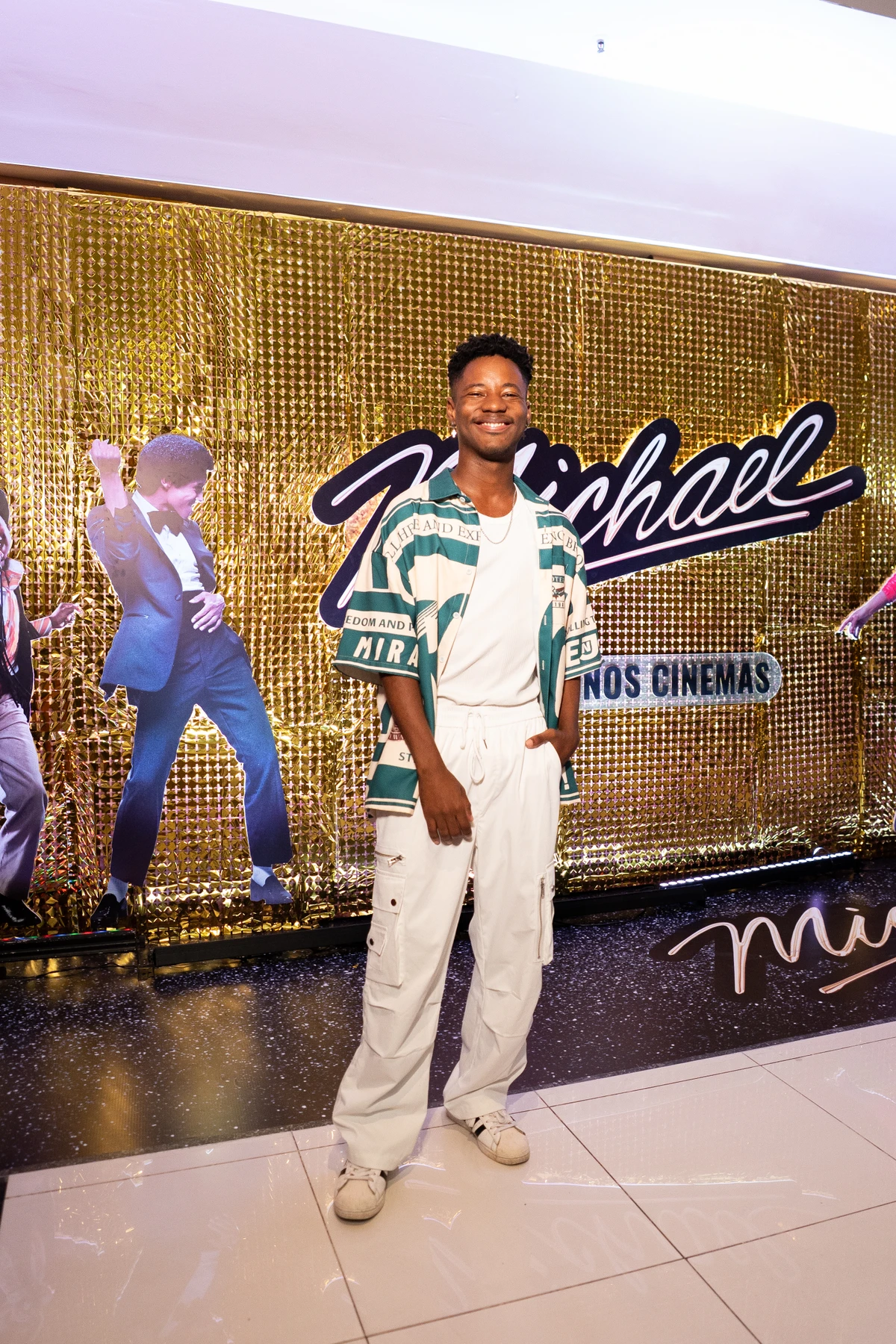 Salvador celebrou o legado de Michael Jackson na pré-estreia de Michael, cinebiografia que estreia dia 23 de abril nos cinemas por Divulgação