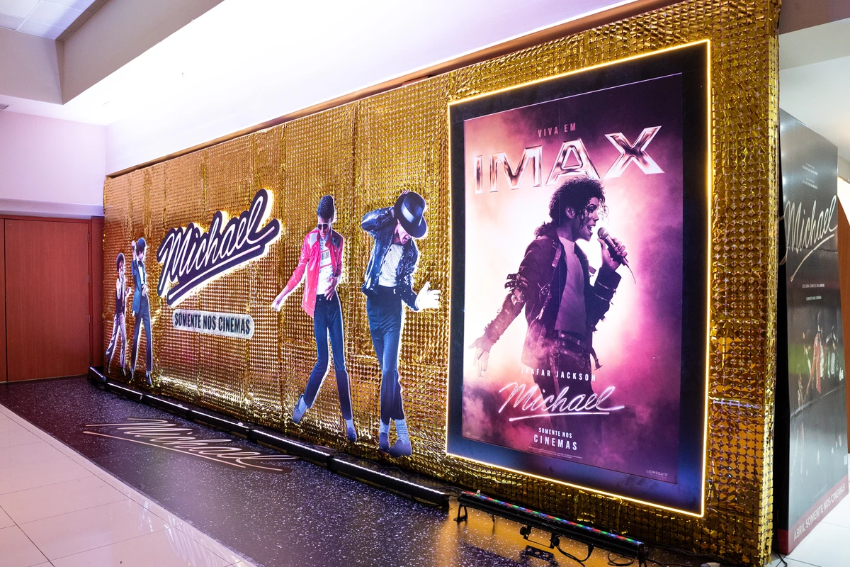 Salvador celebrou o legado de Michael Jackson na pré-estreia de Michael, cinebiografia que estreia dia 23 de abril nos cinemas por Divulgação