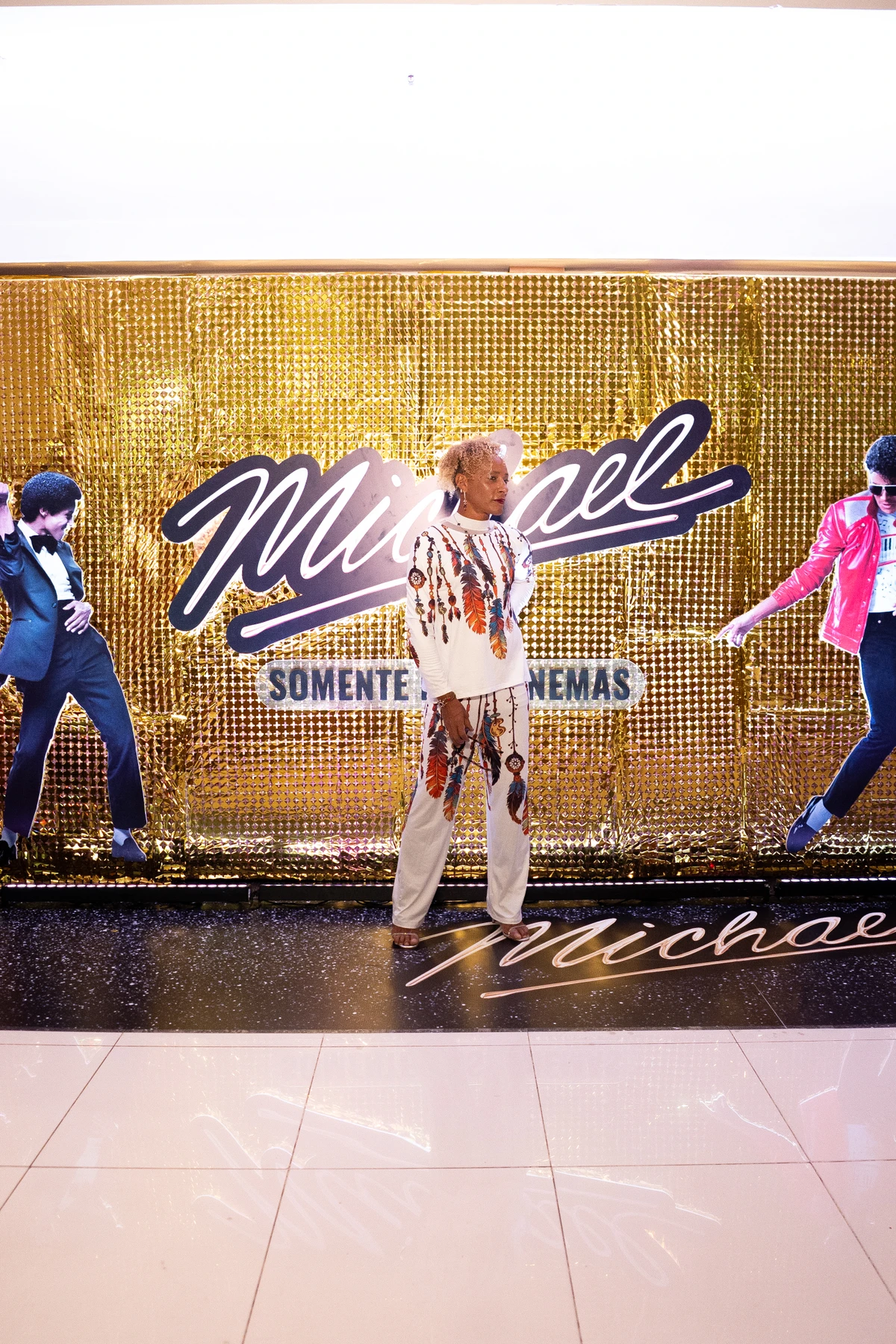 Salvador celebrou o legado de Michael Jackson na pré-estreia de Michael, cinebiografia que estreia dia 23 de abril nos cinemas por Divulgação