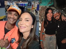 Imagem - Ivete Sangalo e Bell Marques curtem show de Gun N’ Roses em Salvador