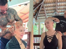 Imagem - Mãe de Lucas Lucco mostra evolução da alopecia: ‘Muita coisa mudou’