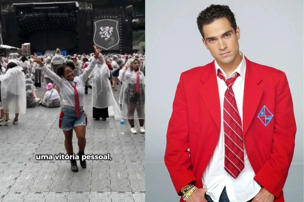 Alfonso Herrera enviou mensagem para Milena 