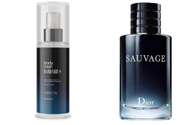 Body Men Barbarius - Sauvage Dior