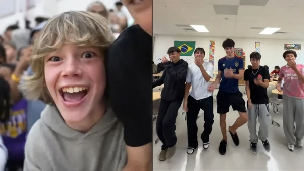 Crianças e adolescentes não param de repetir o número 67 após meme viral por TikTok/usuárionothere e TikTok/matheus.kenji32