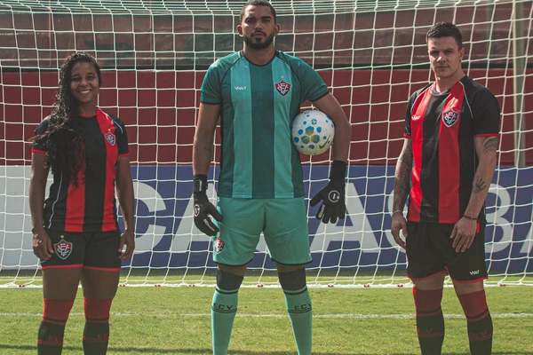 Novo uniforme do Vitória por Victor Ferreira/EC Vitória