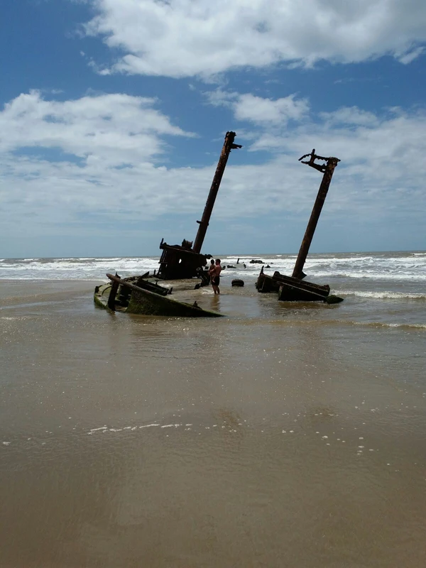 Praia do Cassino, no Rio Grande do Sul por Wikimedia Commons/Reprodução