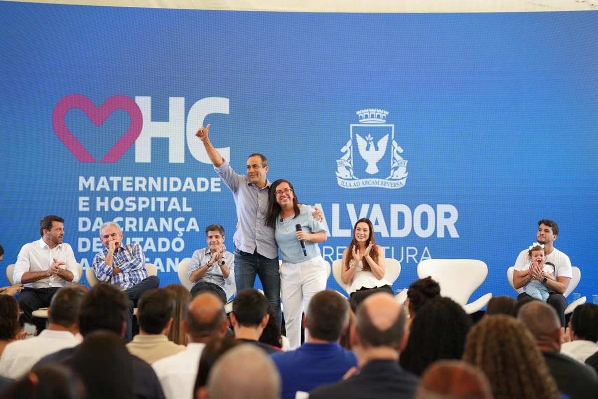 Prefeitura inaugura 1ª maternidade municipal de Salvador por Betto Jr. / Secom PMS