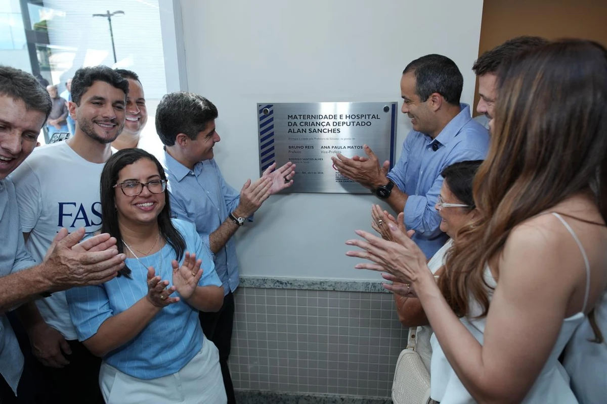 Prefeitura inaugura 1ª maternidade municipal de Salvador por Betto Jr. / Secom PMS
