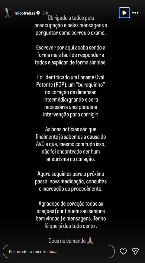 Publicação de Mico Freitas