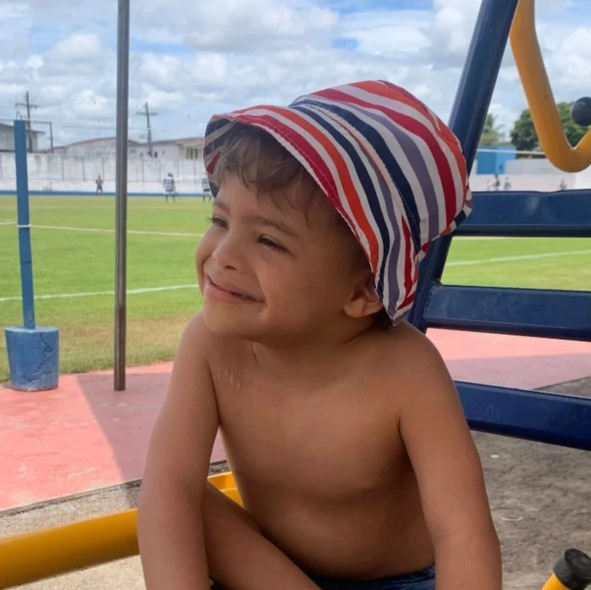 Samuel Lucas tem 4 anos e precisa de tratamento médico por Acervo pessoal 