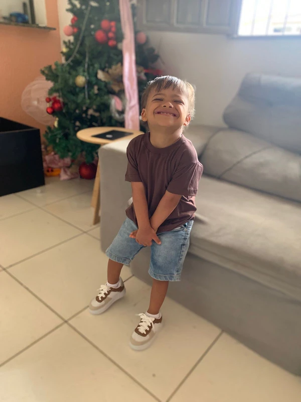 Samuel Lucas tem 4 anos e precisa de tratamento médico por Acervo pessoal 