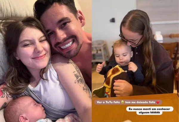 Pouco mais de três meses após a despedida da influenciadora Isabel Veloso, que comoveu o Brasil com sua luta contra o câncer, seu marido, Lucas Borbas, tornou-se alvo de críticas após revelar em suas redes sociais que estaria vivendo um novo amor por Reprodução/Redes Sociais 