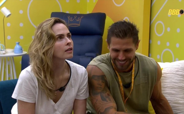 Ana Paula e Jonas no BBB 26