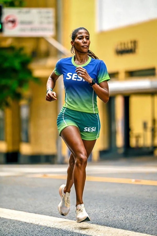 Atleta baiana Jeane Barreto tem 30 anos e é natural de Santo Antônio de Jesus, no Recôncavo Baiano por Matheus Camara